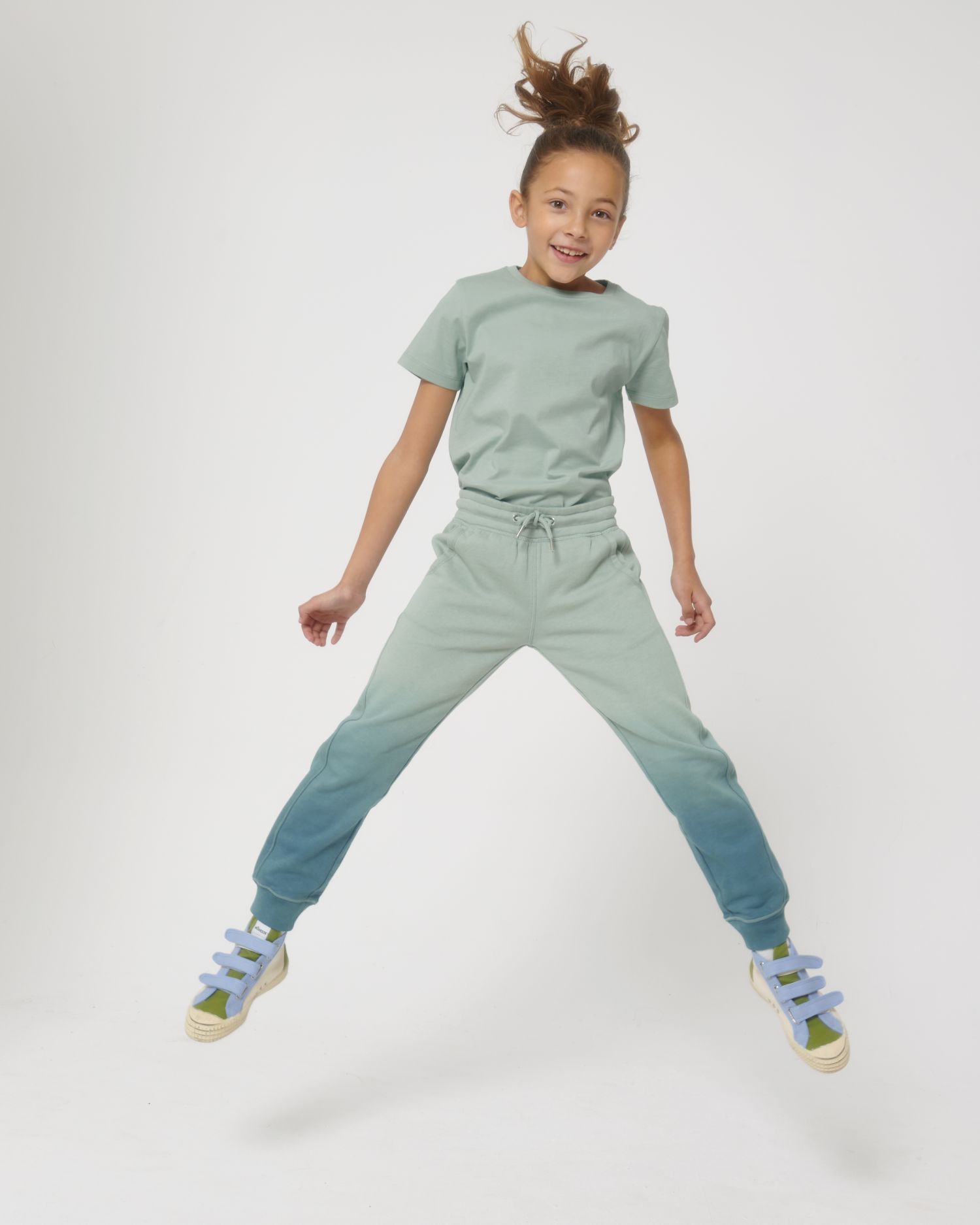 Personalise Mini Shake Dip Dye The kids' dip dye jogger pants by